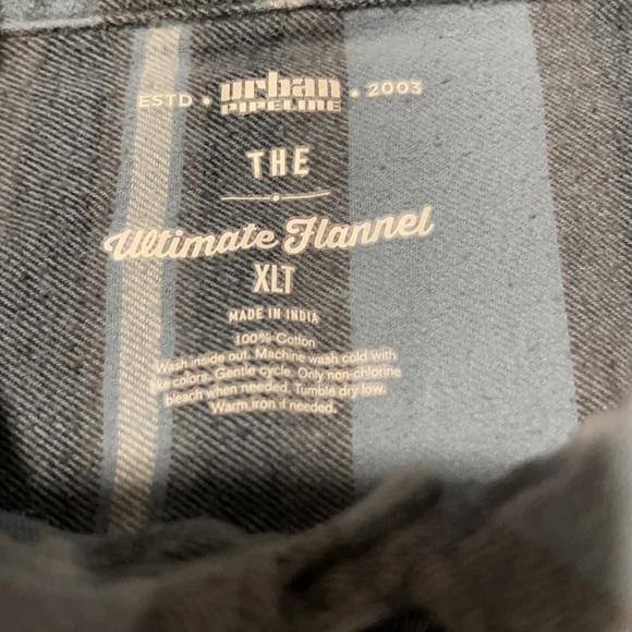 Urban Pipeline Men’s XLT Blue Shirt - Picture 4 of 5